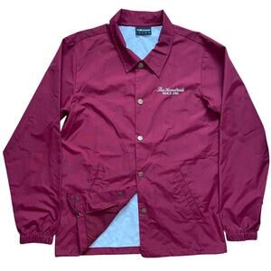 The hundreds burgundy windbreaker